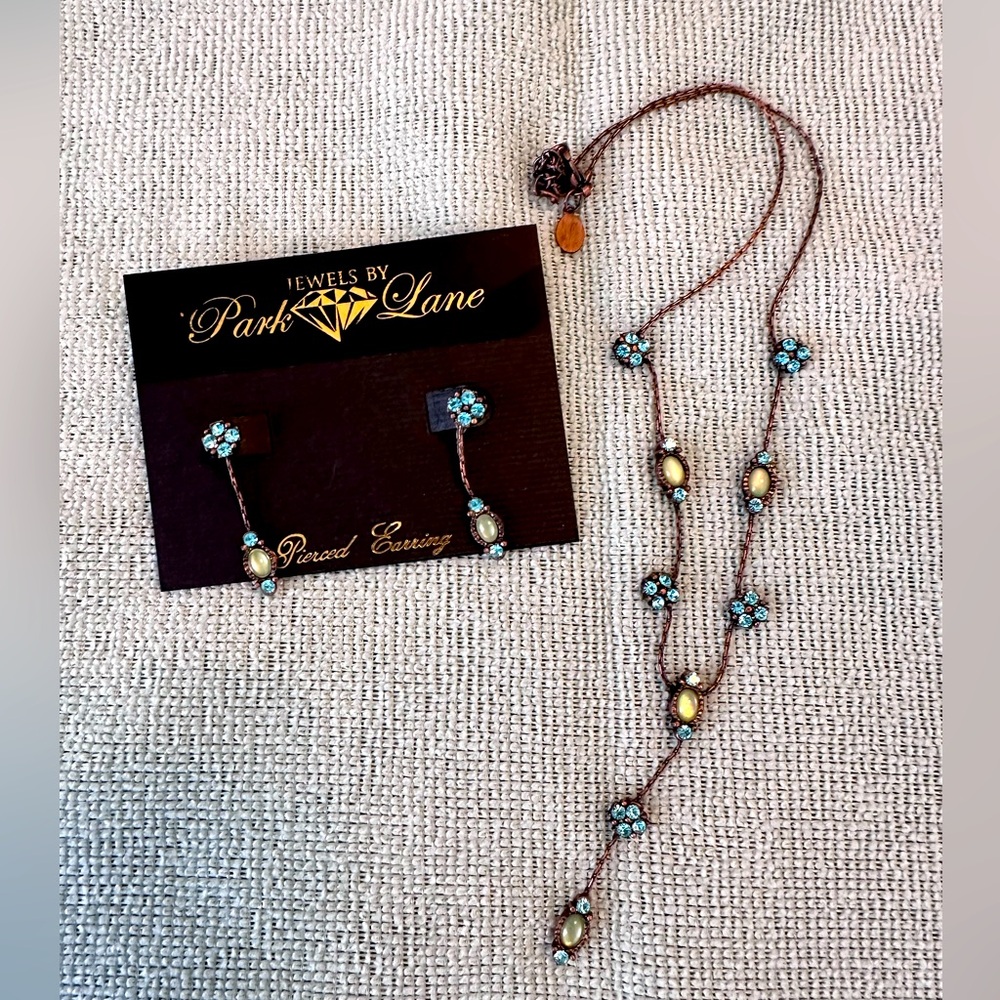 Vintage Park Lane earrings and necklace set